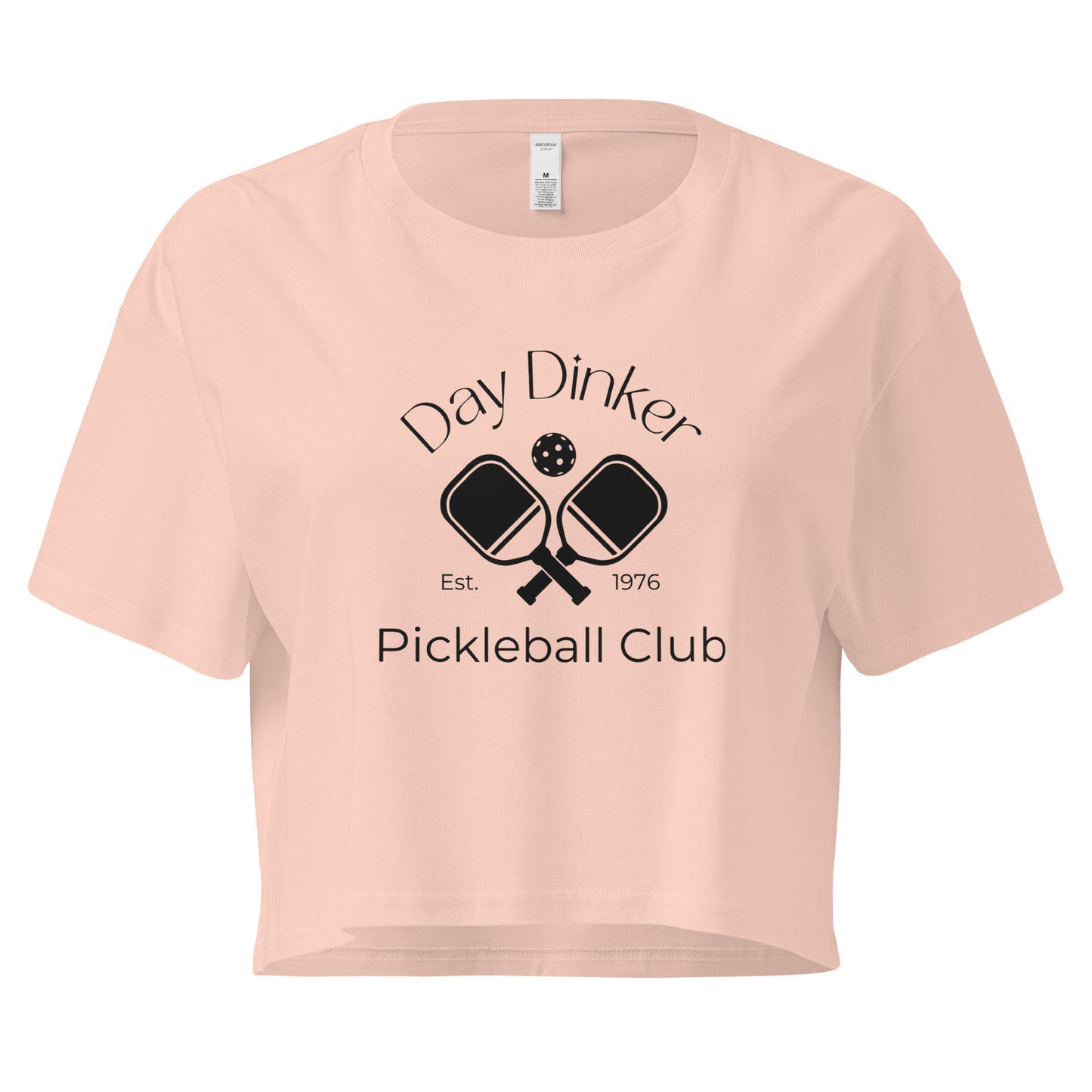 Day Dinker Pickleball Club Women’s Crop Tee