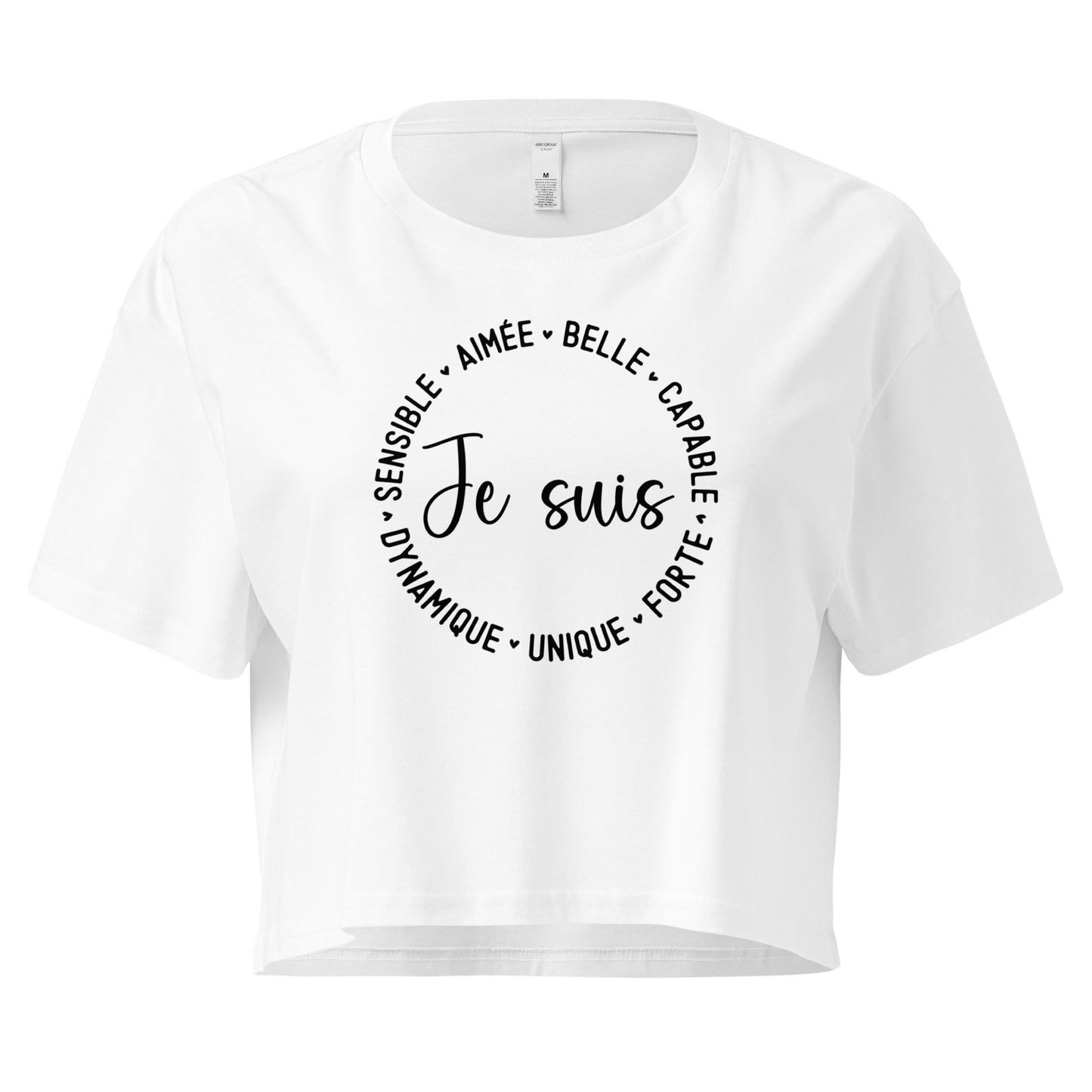 Je suis... Women’s Crop Tee