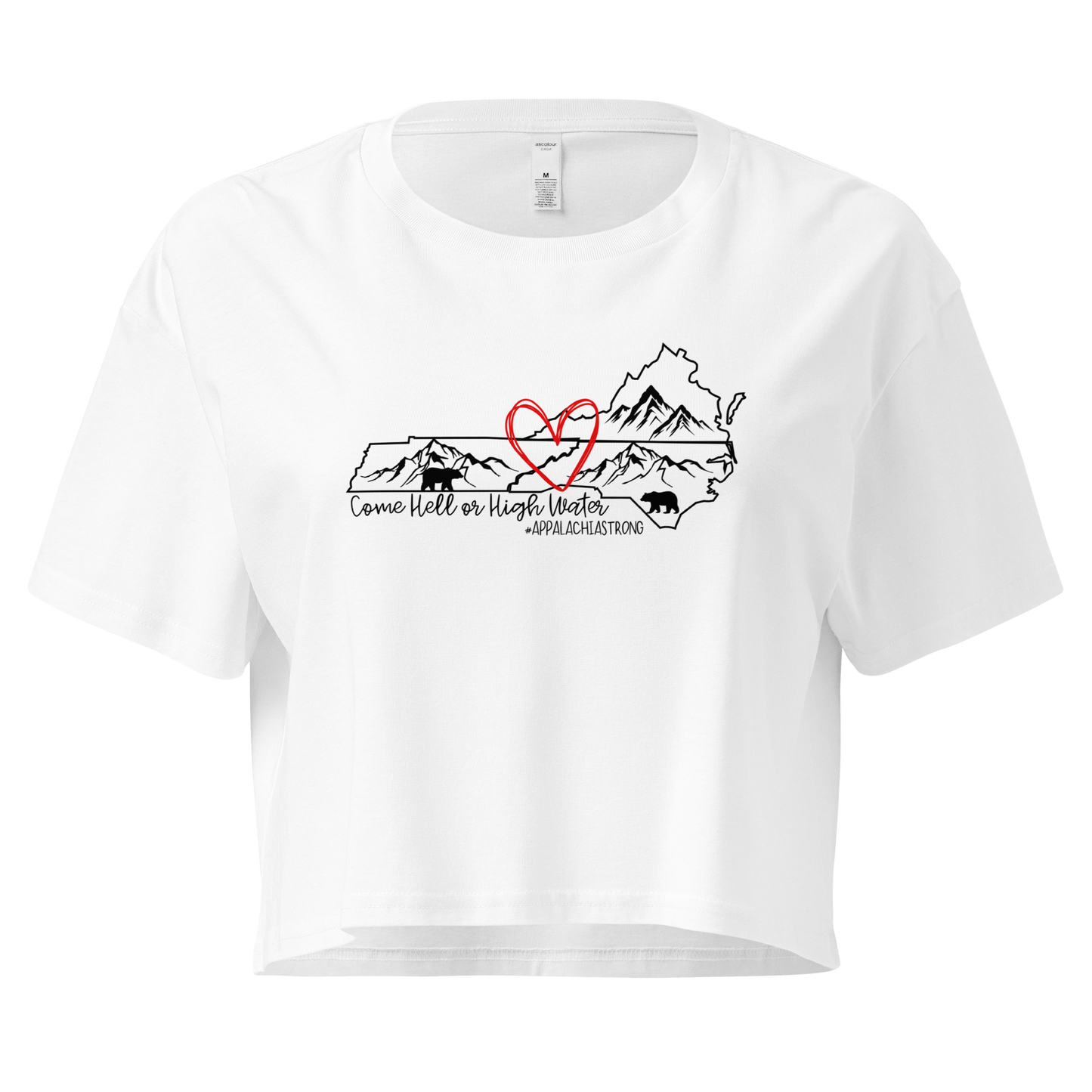 Appalachia Strong | Hurricane Helene Relief Women’s Crop Tee