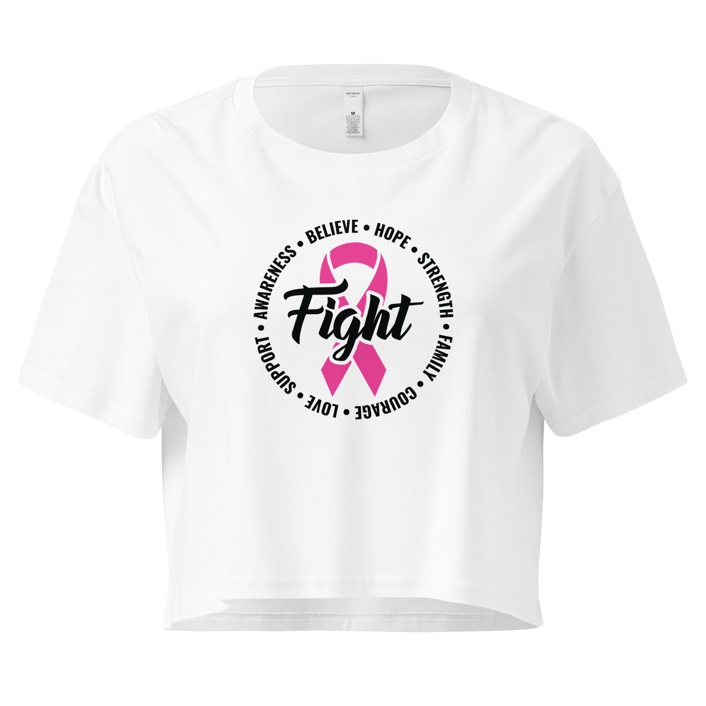 FIGHT Breast Cancer Women’s Crop Tee