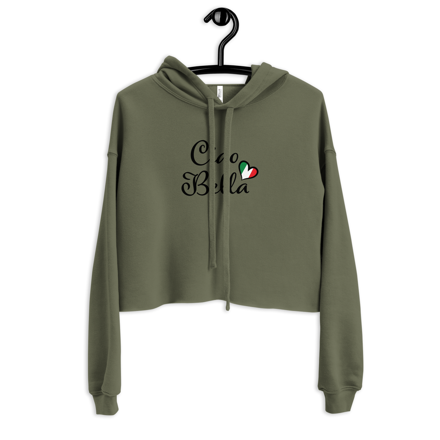 Ciao Bella Crop Hoodie
