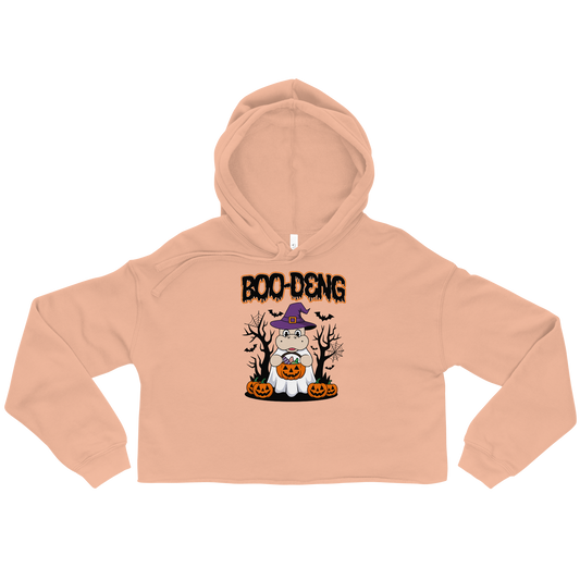 Boo Deng (Moo Deng) Crop Hoodie