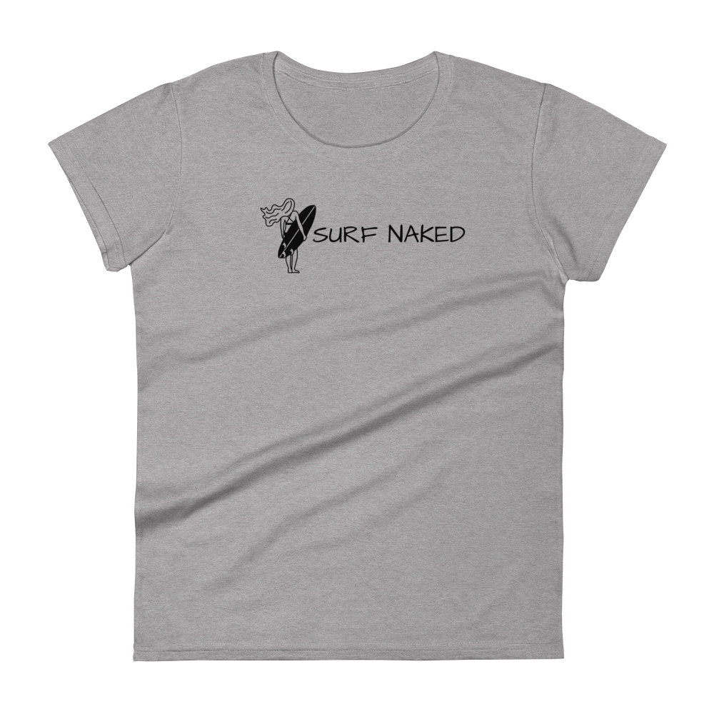SURF NAKED Women's Fitted Tee Shirt