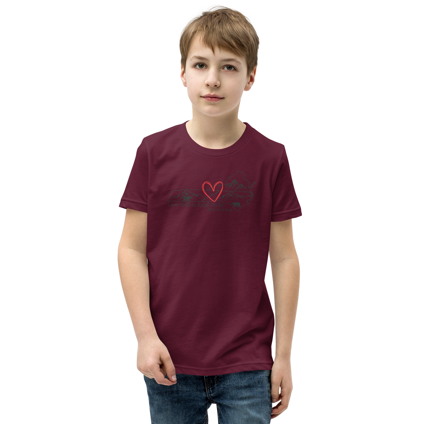 Appalachia Strong | Hurricane Helene Relief Youth Short Sleeve Tee Shirt