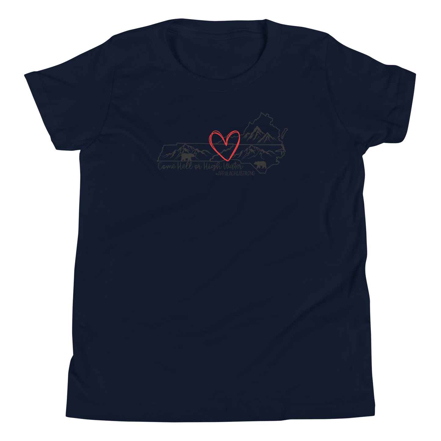 Appalachia Strong | Hurricane Helene Relief Youth Short Sleeve Tee Shirt