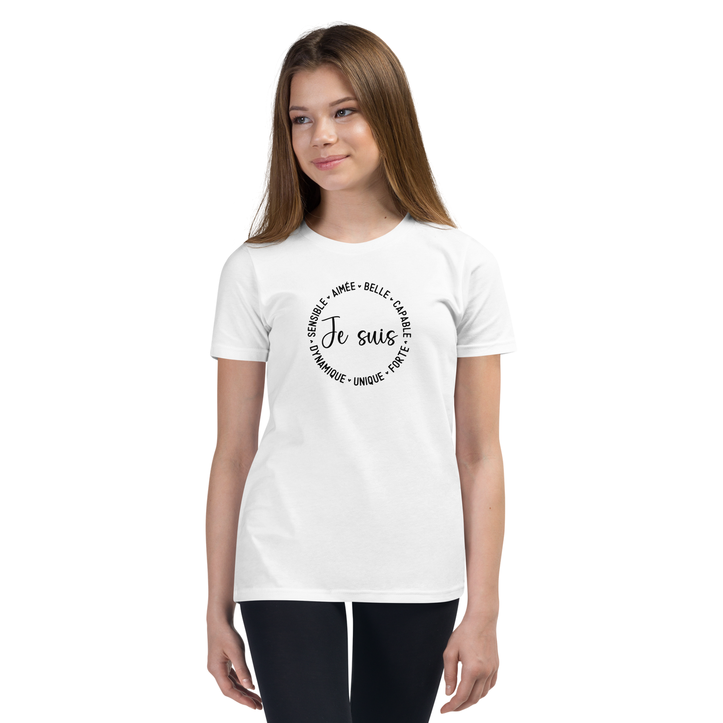 Je Suis... Youth Short Sleeve Tee Shirt