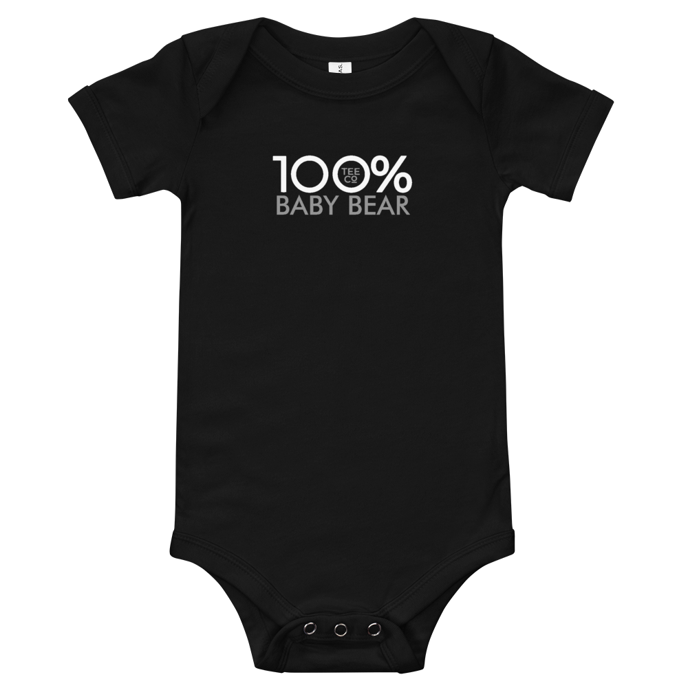 100% BABY BEAR One Piece