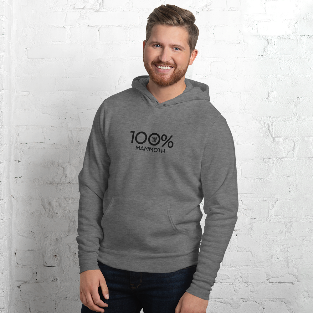 100% MAMMOTH Unisex Hoodie - 100 Percent Tee Company
