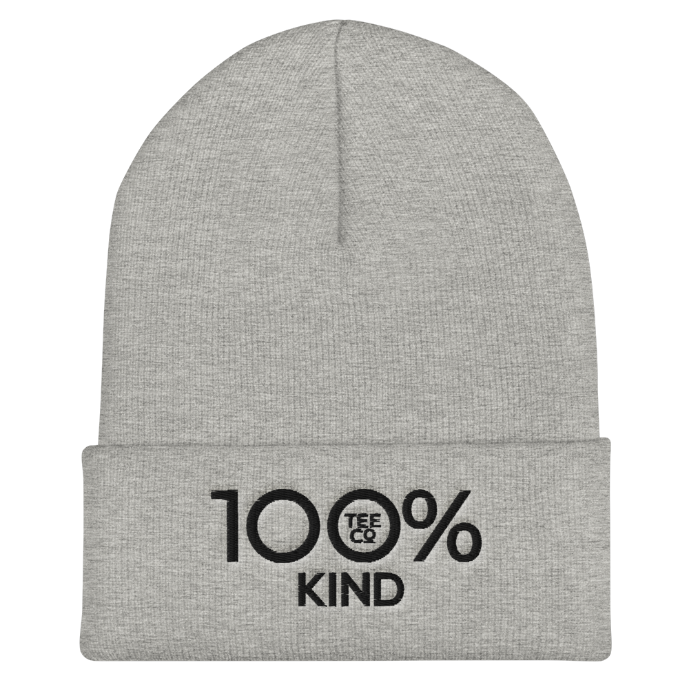 100% KIND Cuffed Beanie - 100 Percent Tee Company