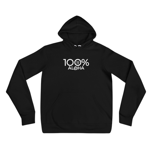 100% ALOHA Unisex Hoodie - 100 Percent Tee Company