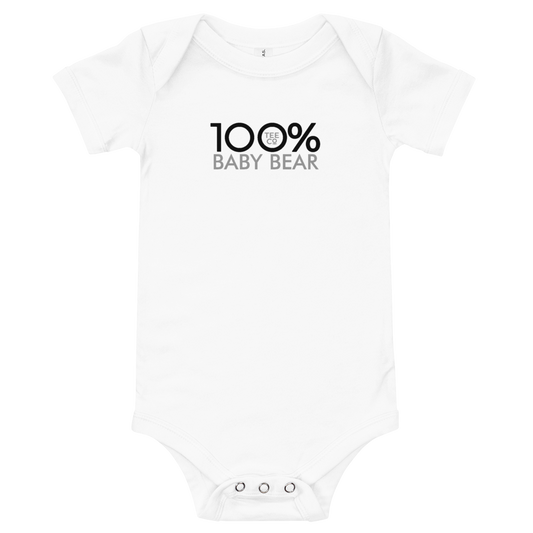 100% BABY BEAR One Piece