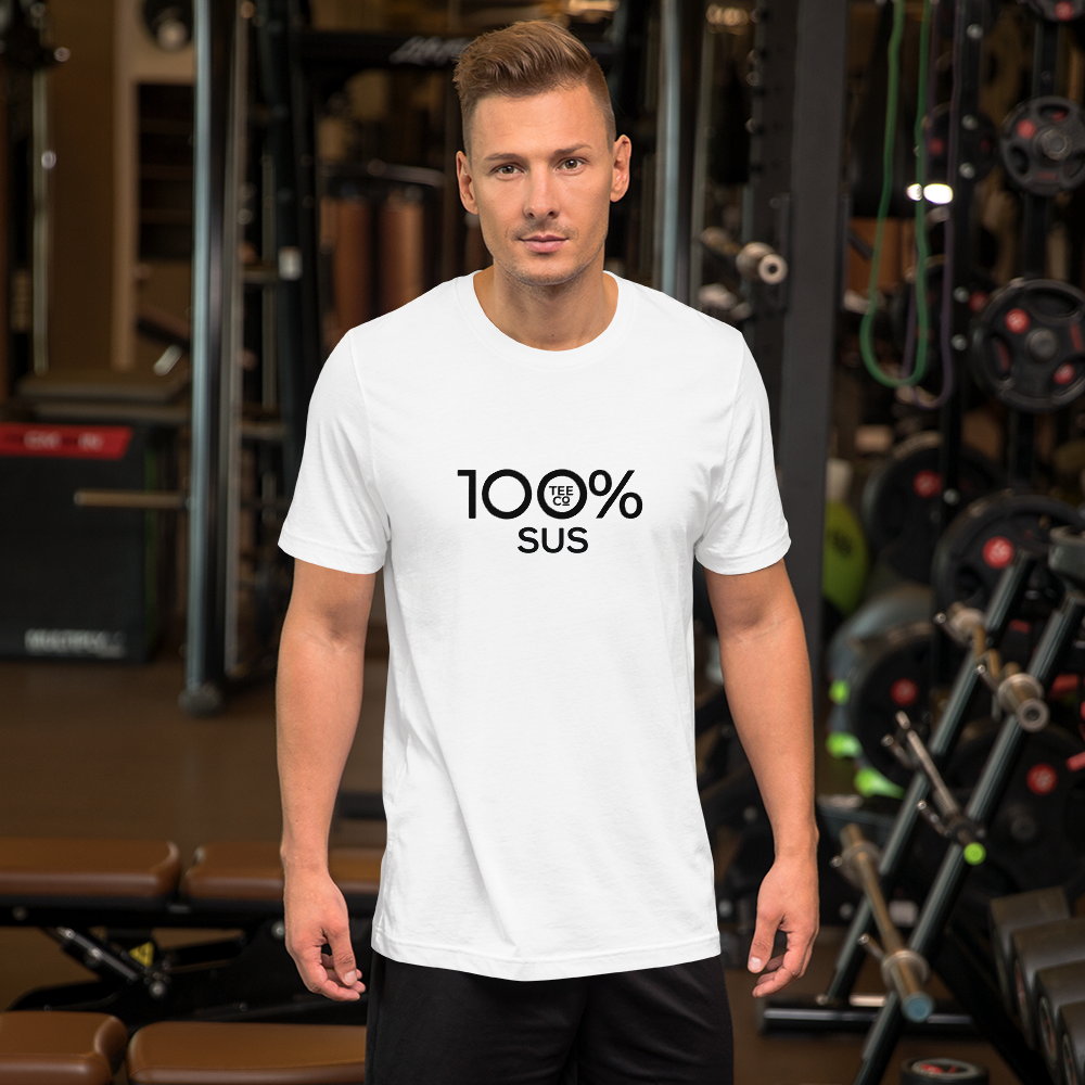 100% SUS Short-Sleeve Unisex Tee - 100 Percent Tee Company