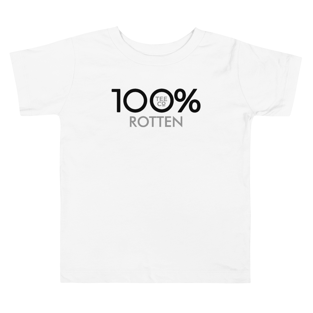 100% ROTTEN Toddler Short Sleeve Tee - 100 Percent Tee Company