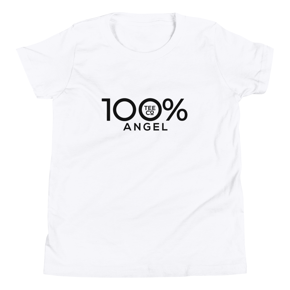 100% ANGEL Youth Short Sleeve Tee - 100 Percent Tee Company
