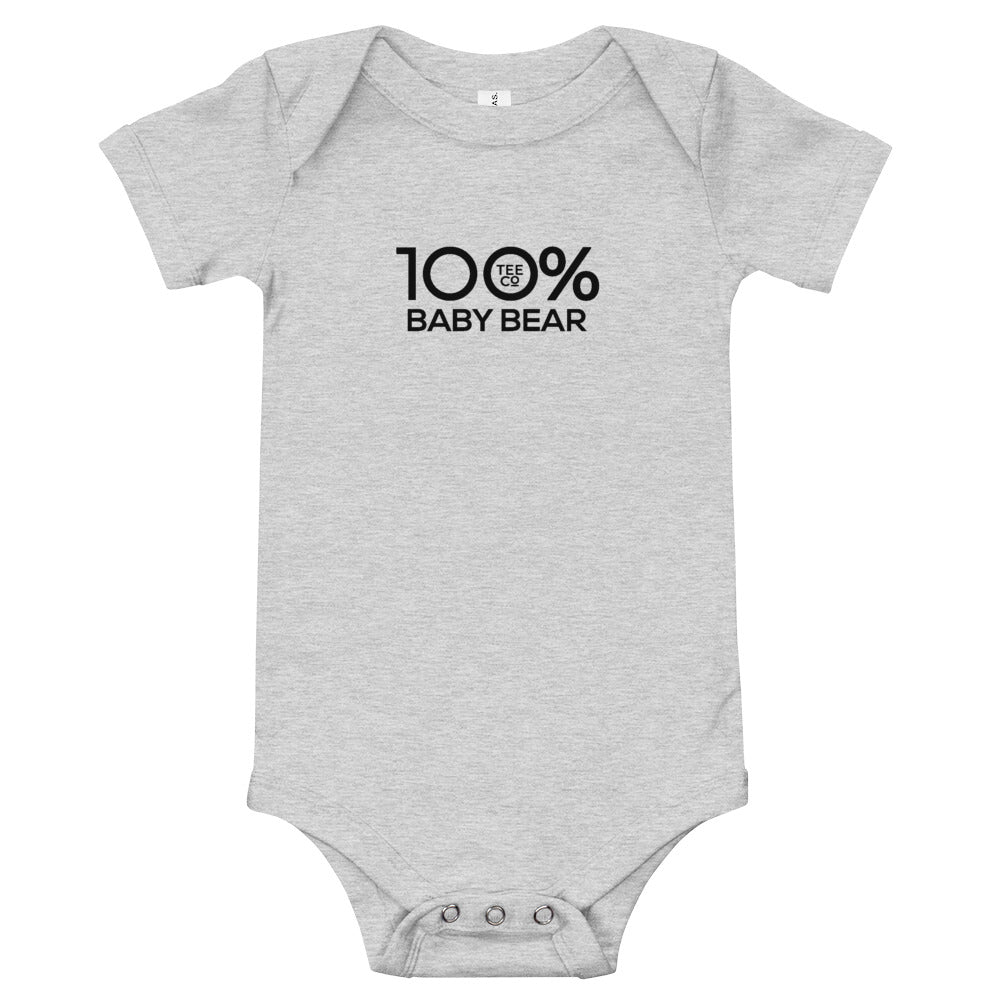 100% BABY BEAR One Piece