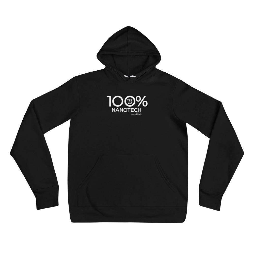 100% NANOTECH Unisex Hoodie benefiting Omni Nano - 100 Percent Tee Company