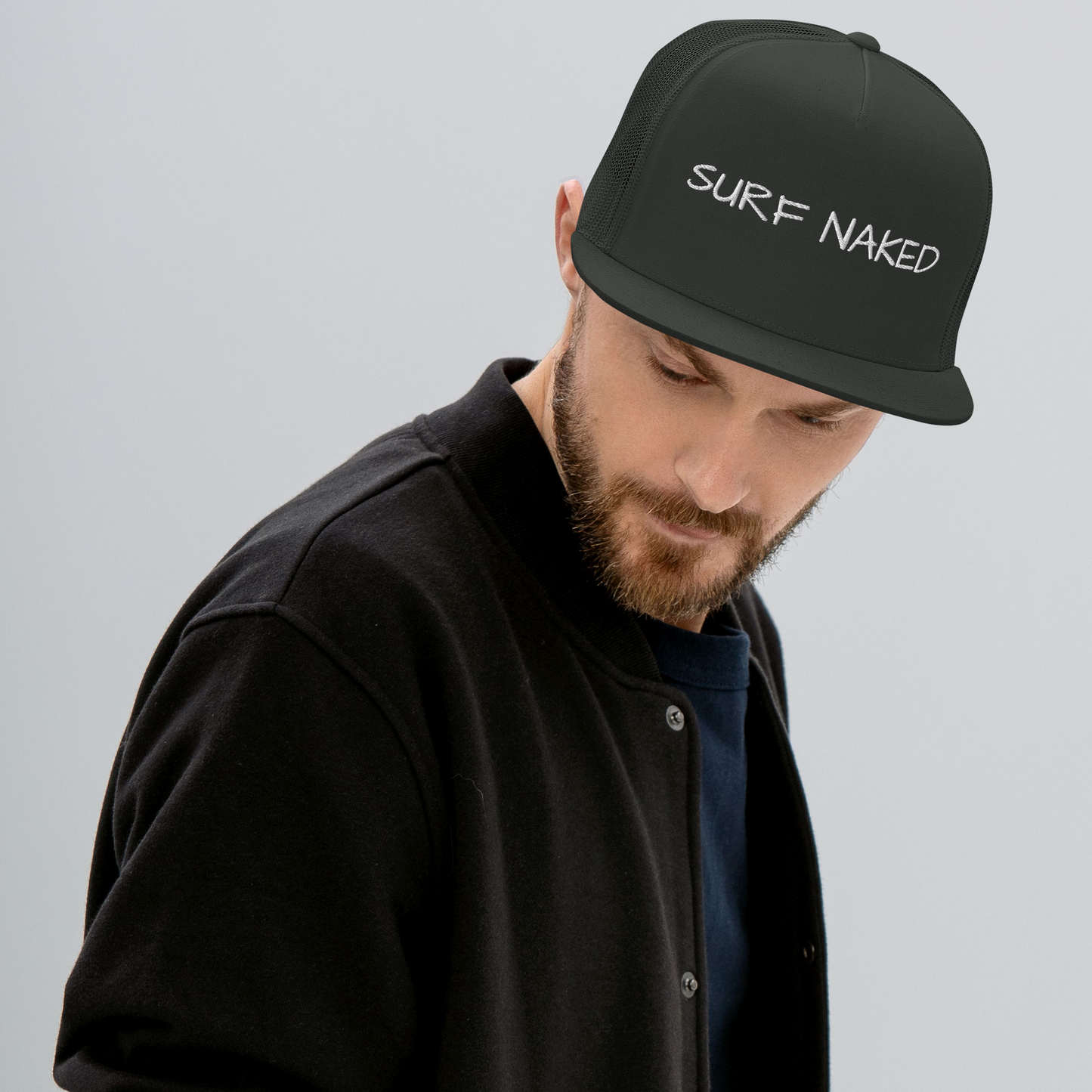 Surf Naked Trucker Hat