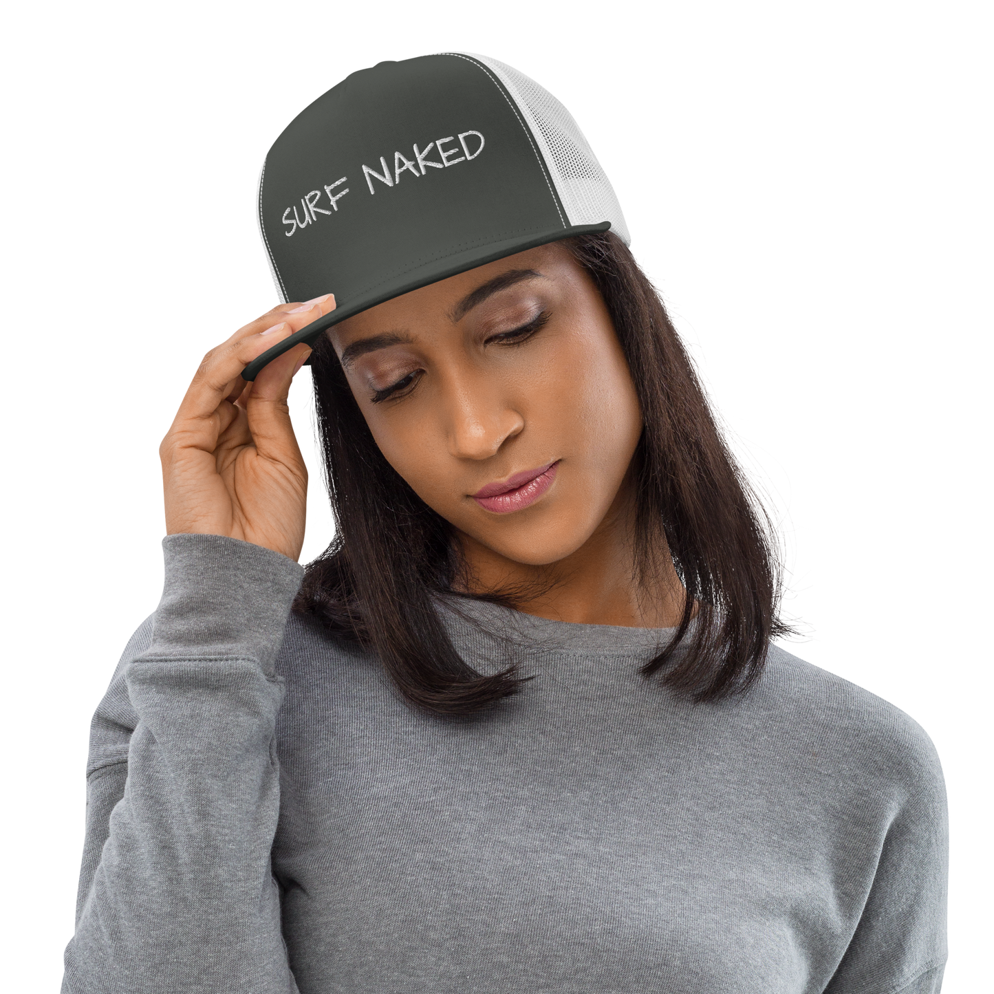 Surf Naked Trucker Hat