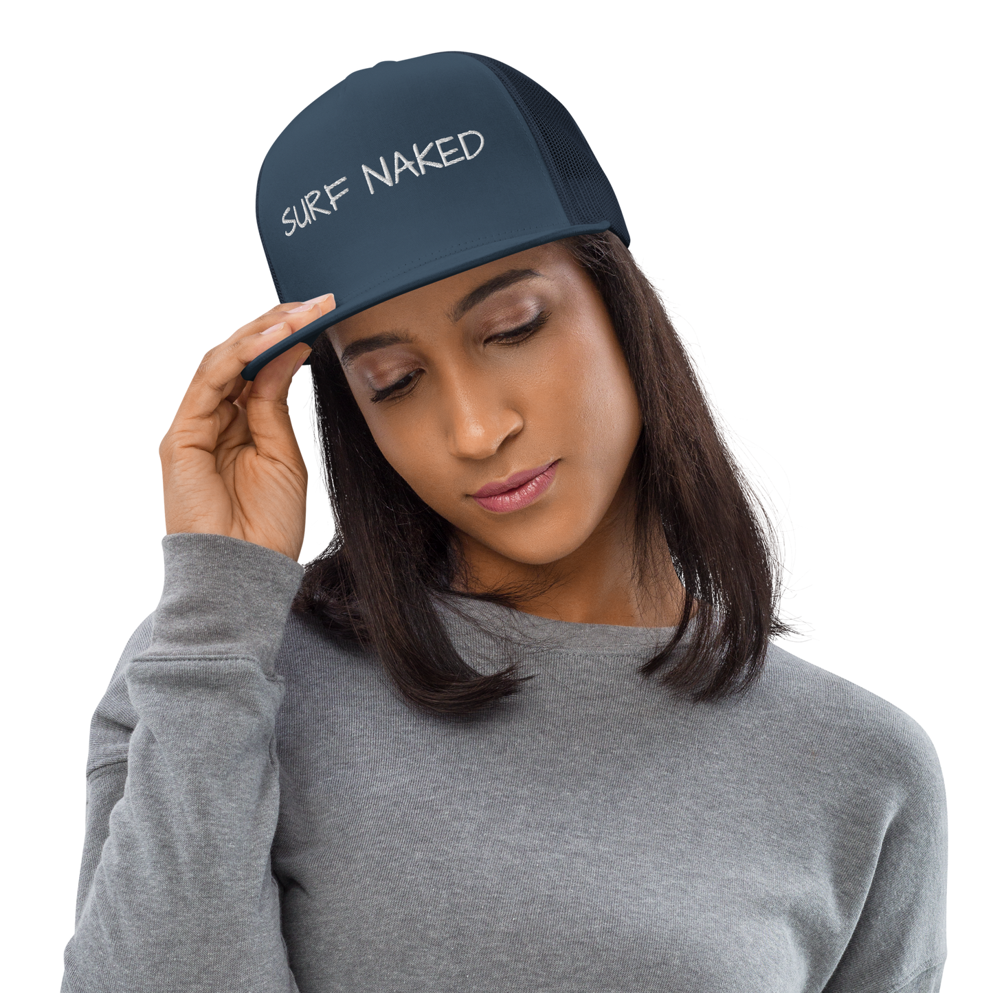 Surf Naked Trucker Hat