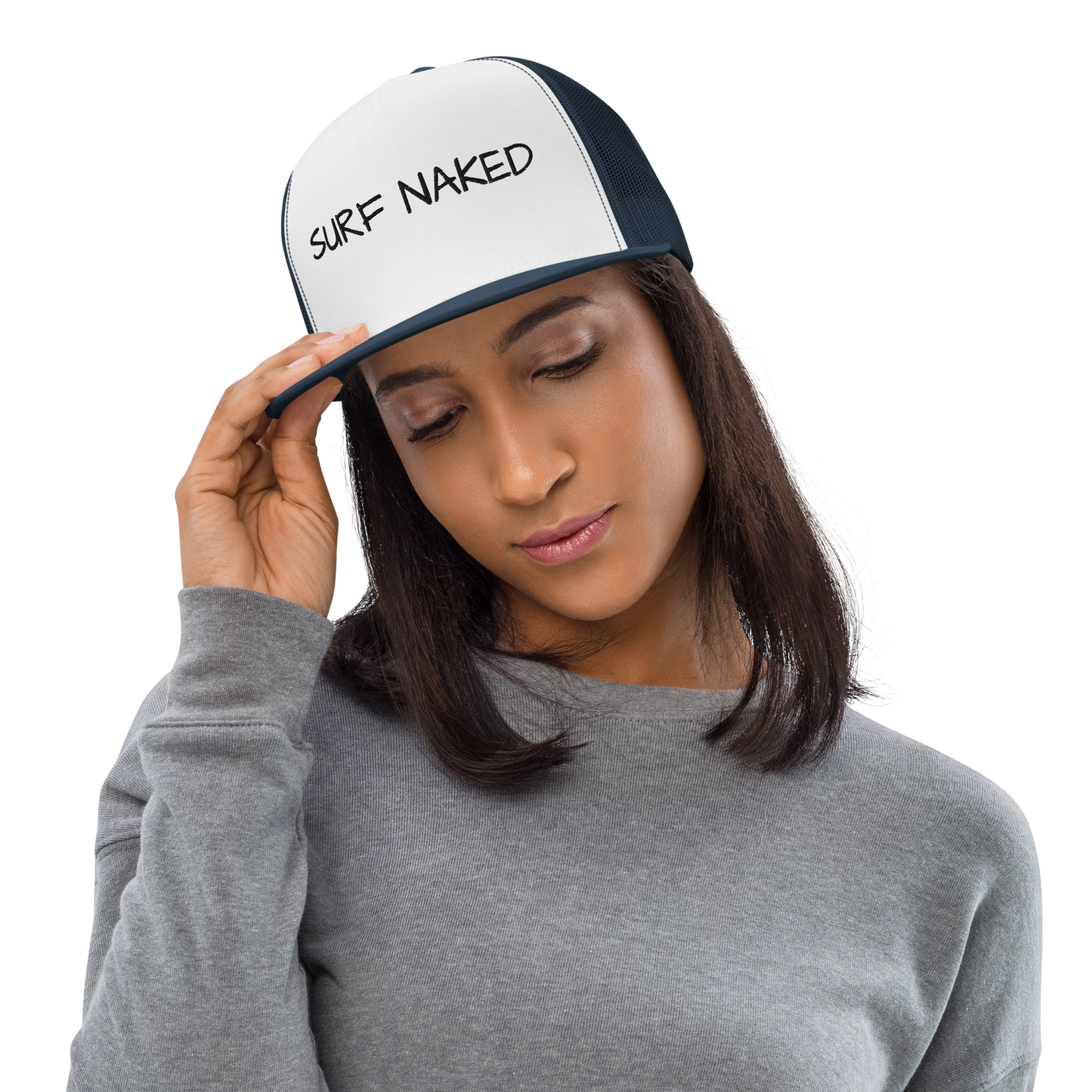 Surf Naked Trucker Hat