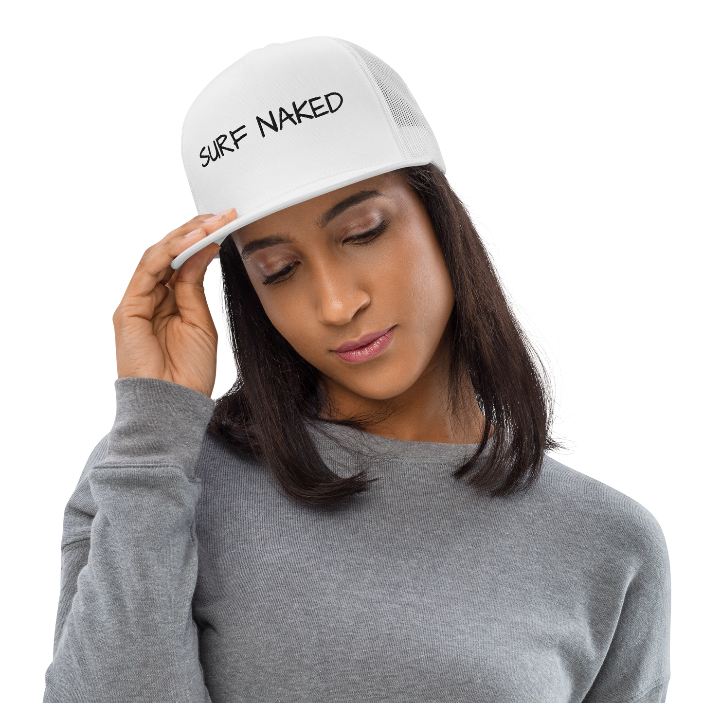 Surf Naked Trucker Hat