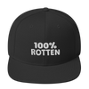100% ROTTEN Snapback Baseball Hat
