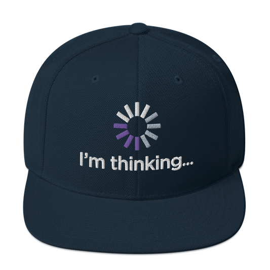 I'm Thinking Snapback Baseball Hat