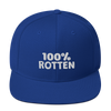 100% ROTTEN Snapback Baseball Hat