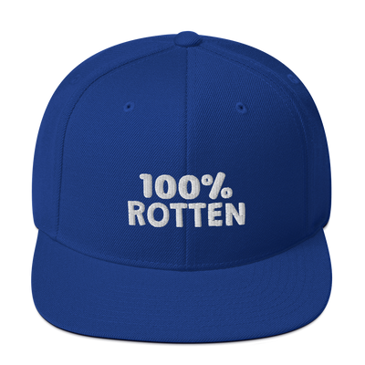 100% ROTTEN Snapback Baseball Hat