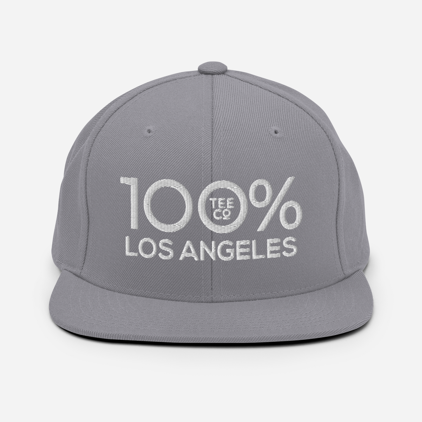 100% LOS ANGELES Snapback Baseball Hat - 100 Percent Tee Company