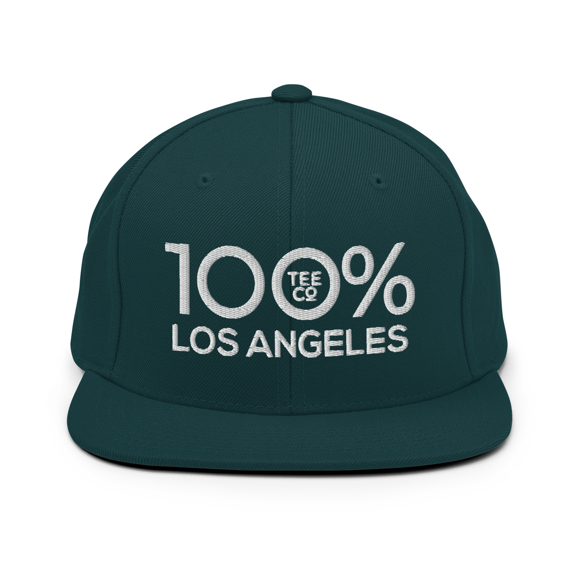 100% LOS ANGELES Snapback Baseball Hat - 100 Percent Tee Company