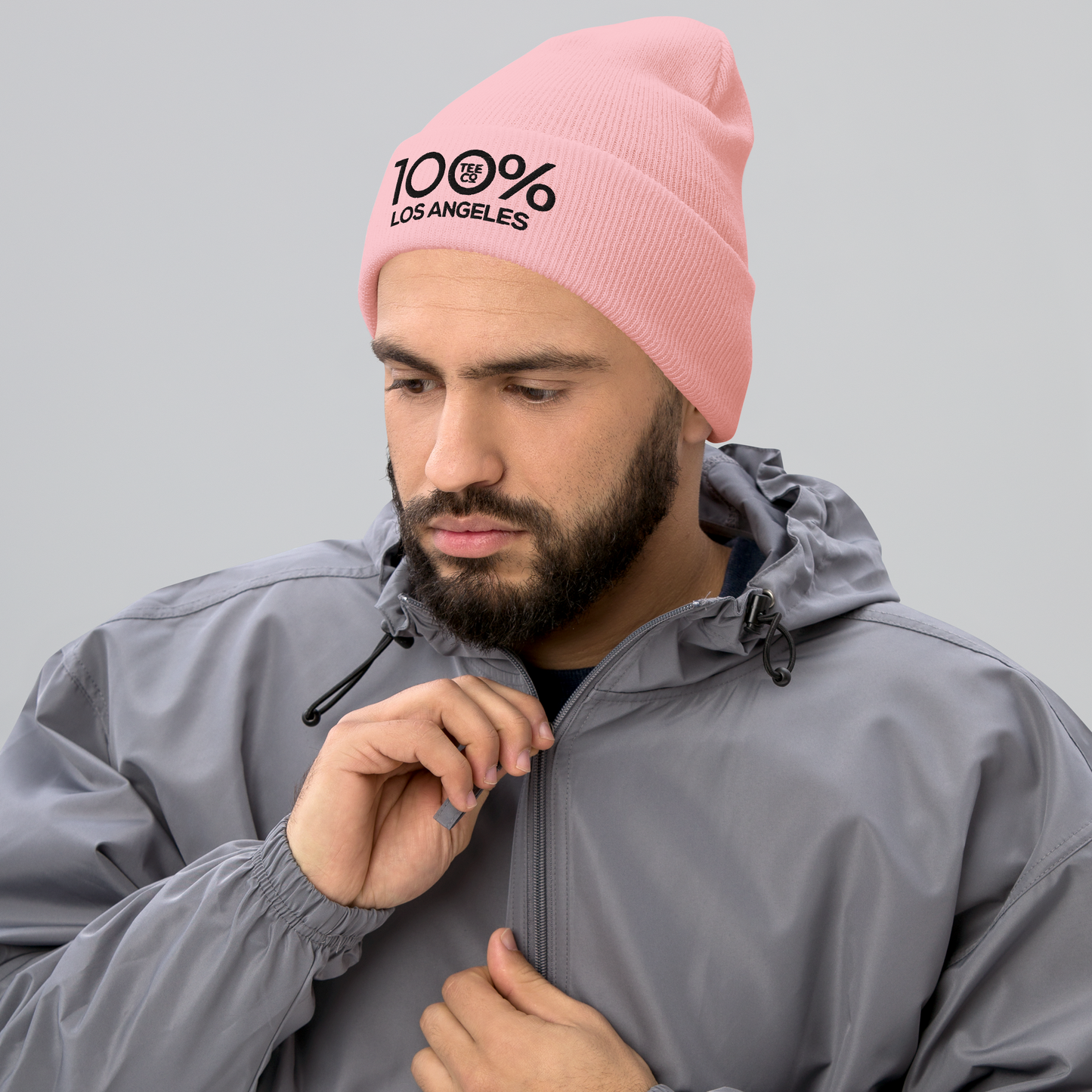 100% LOS ANGELES Cuffed Beanie - 100 Percent Tee Company