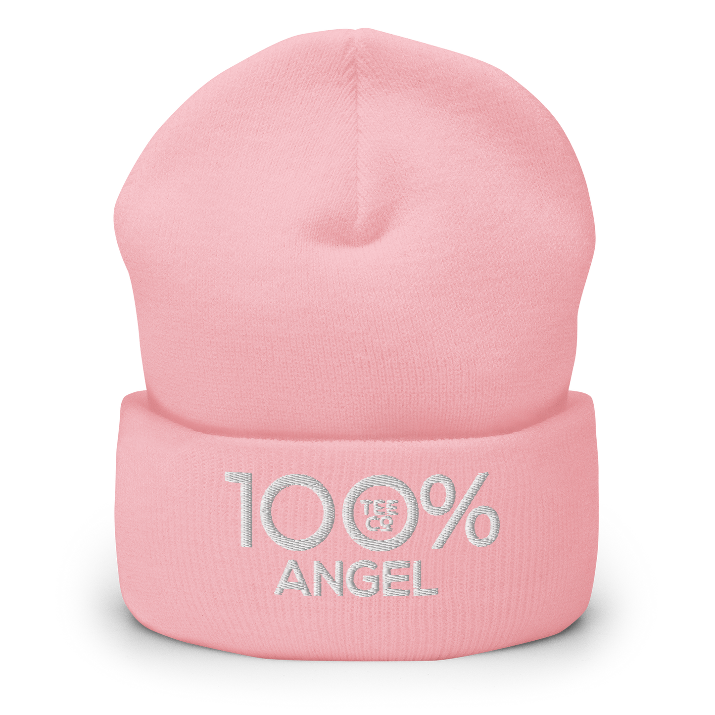 100% ANGEL Cuffed Beanie - 100 Percent Tee Company