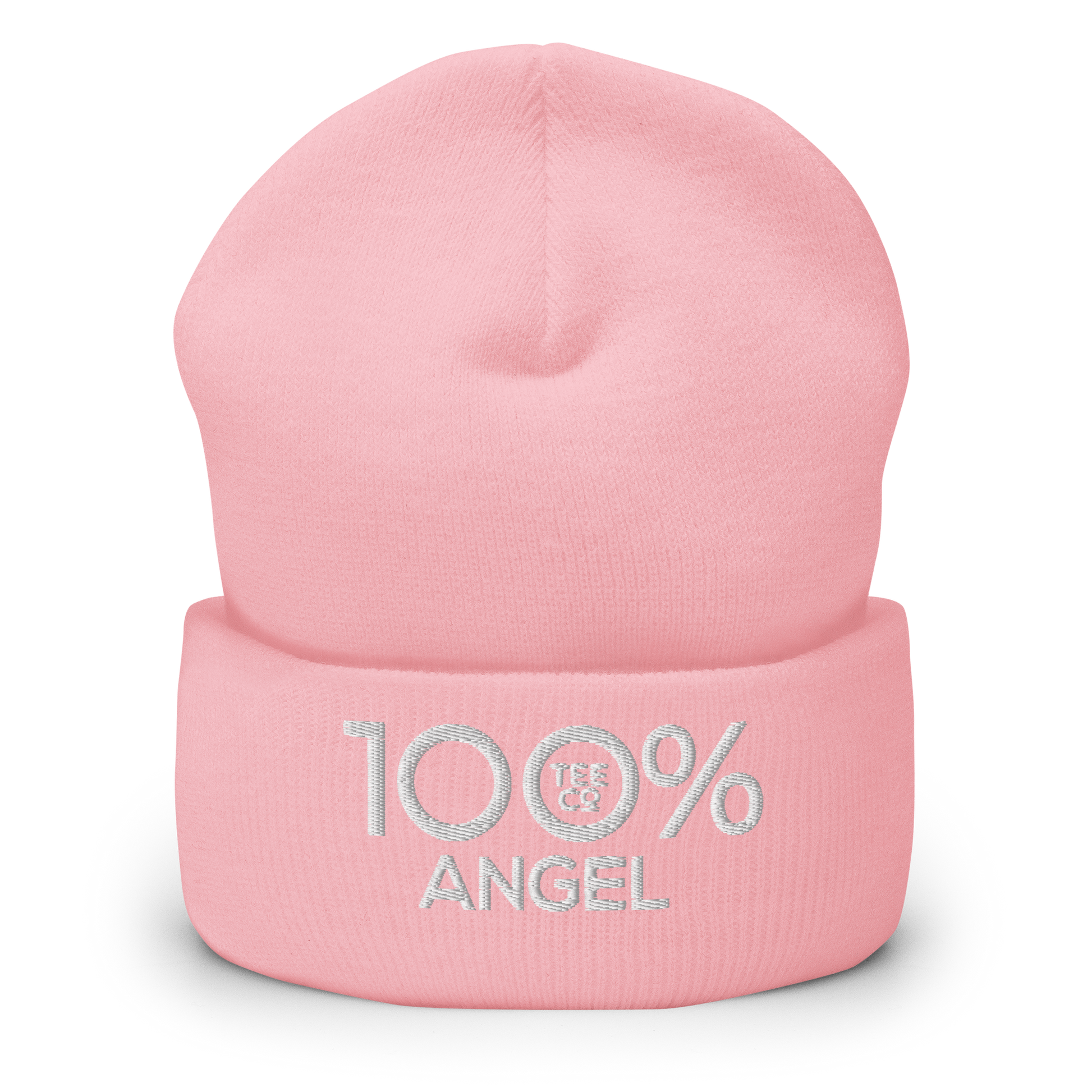 100% ANGEL Cuffed Beanie - 100 Percent Tee Company