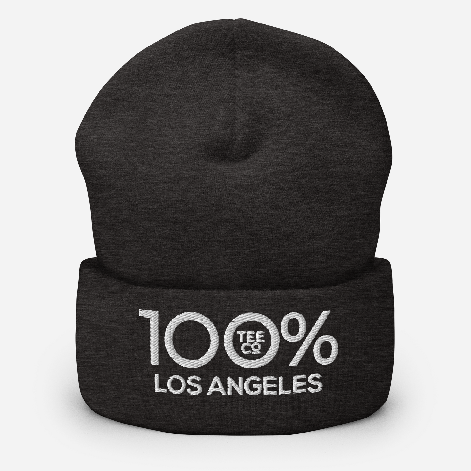 100% LOS ANGELES Cuffed Beanie - 100 Percent Tee Company