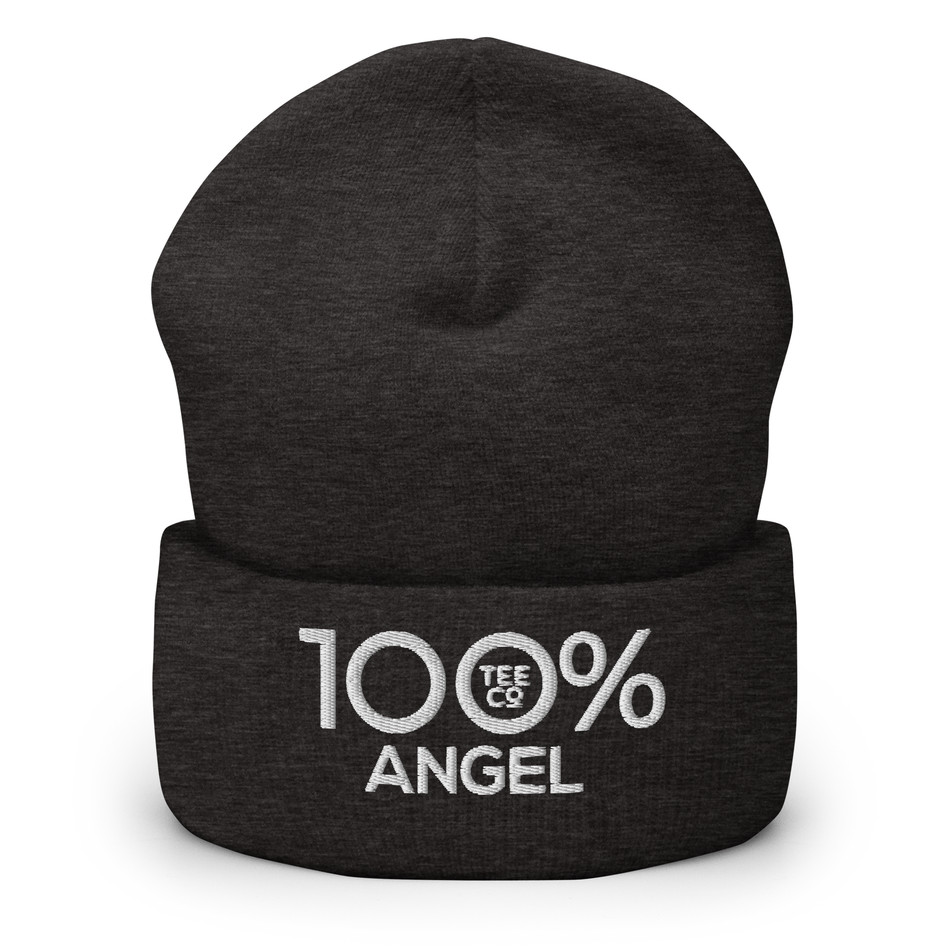 100% ANGEL Cuffed Beanie - 100 Percent Tee Company