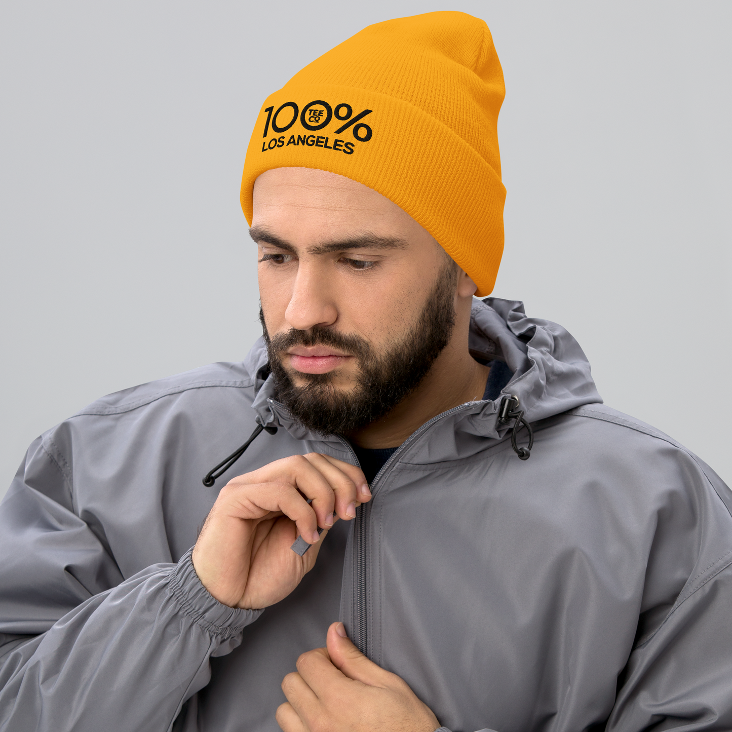 100% LOS ANGELES Cuffed Beanie - 100 Percent Tee Company