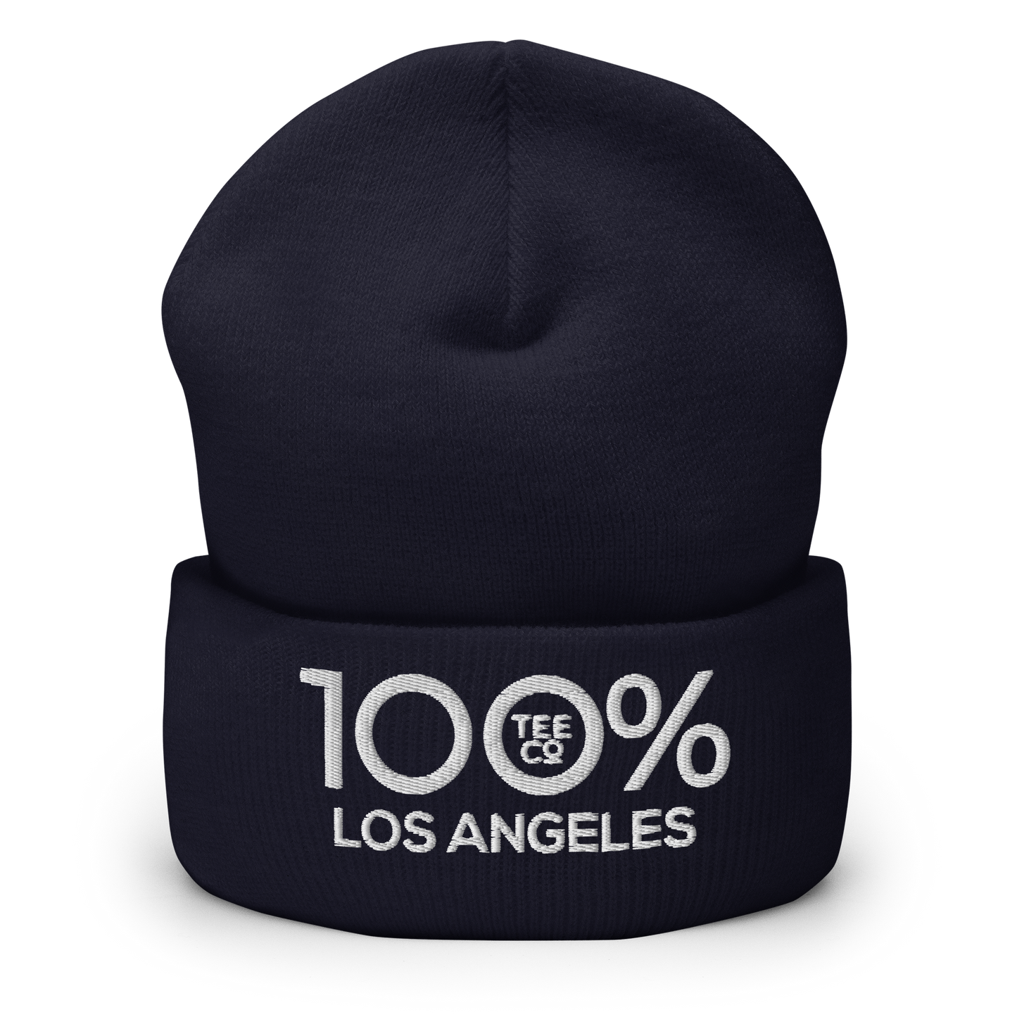 100% LOS ANGELES Cuffed Beanie - 100 Percent Tee Company