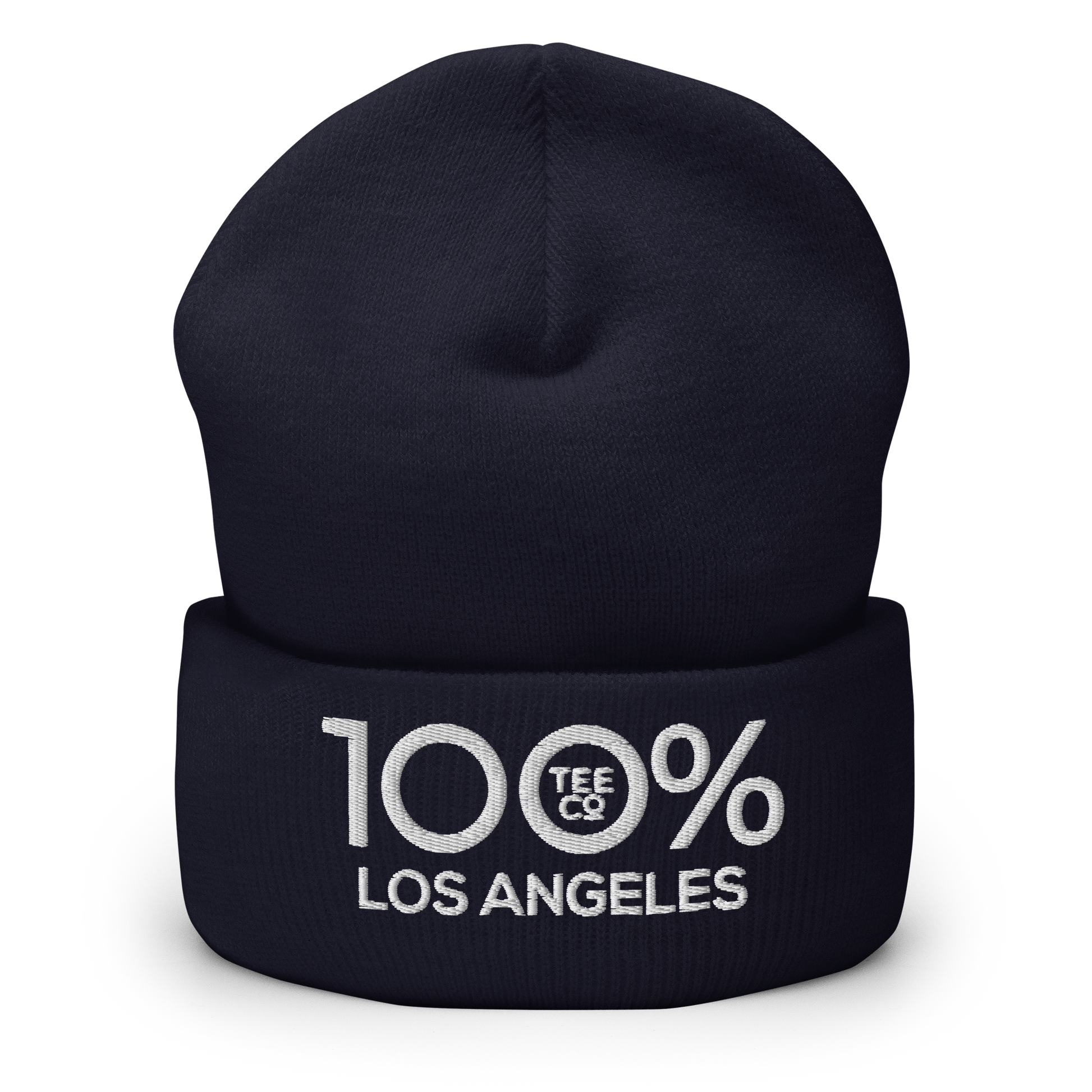 100% LOS ANGELES Cuffed Beanie - 100 Percent Tee Company