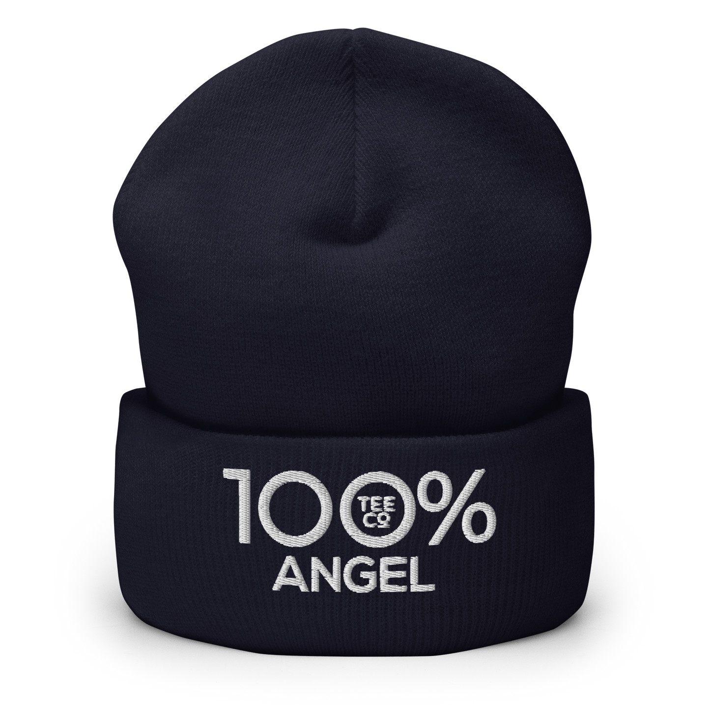 100% ANGEL Cuffed Beanie - 100 Percent Tee Company