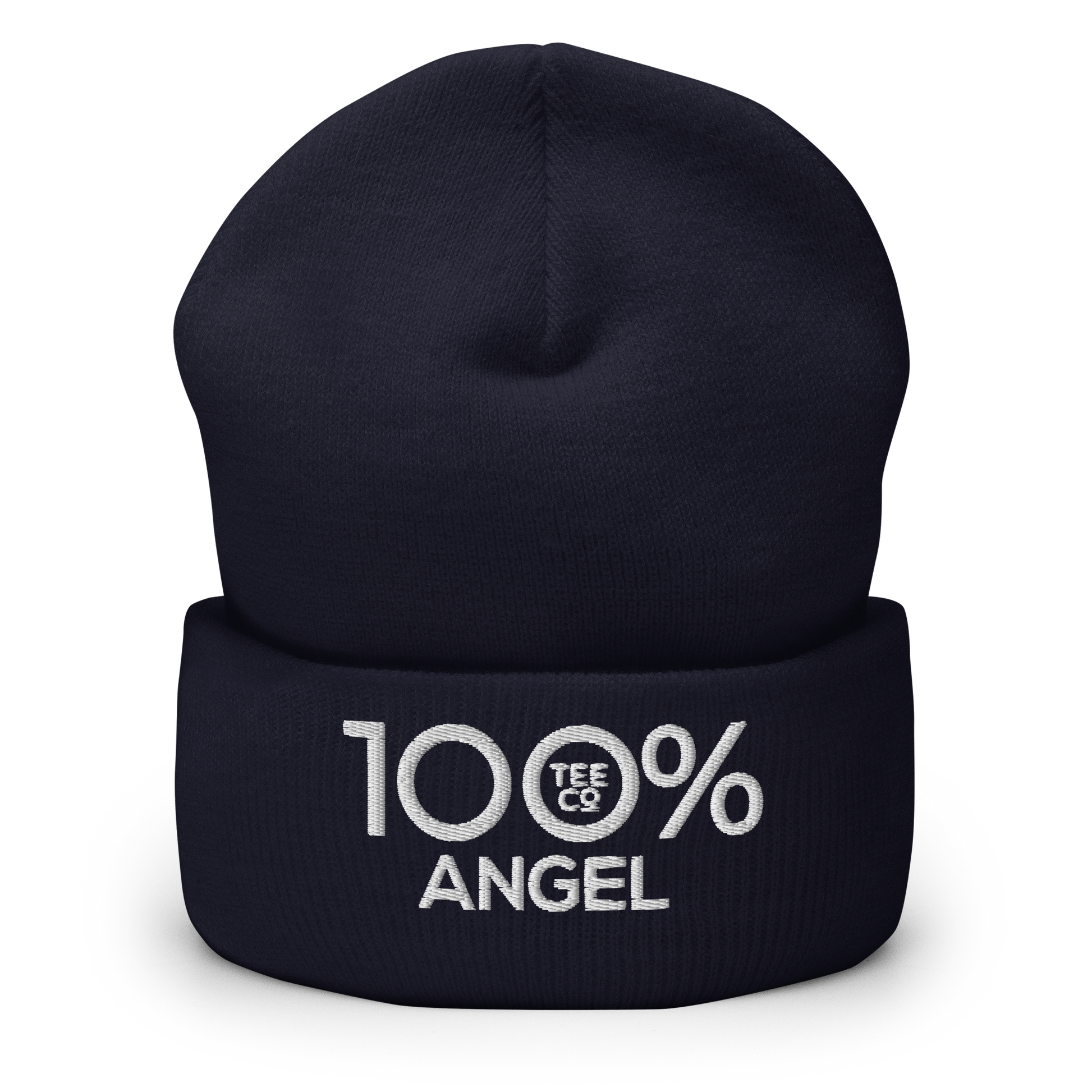 100% ANGEL Cuffed Beanie - 100 Percent Tee Company