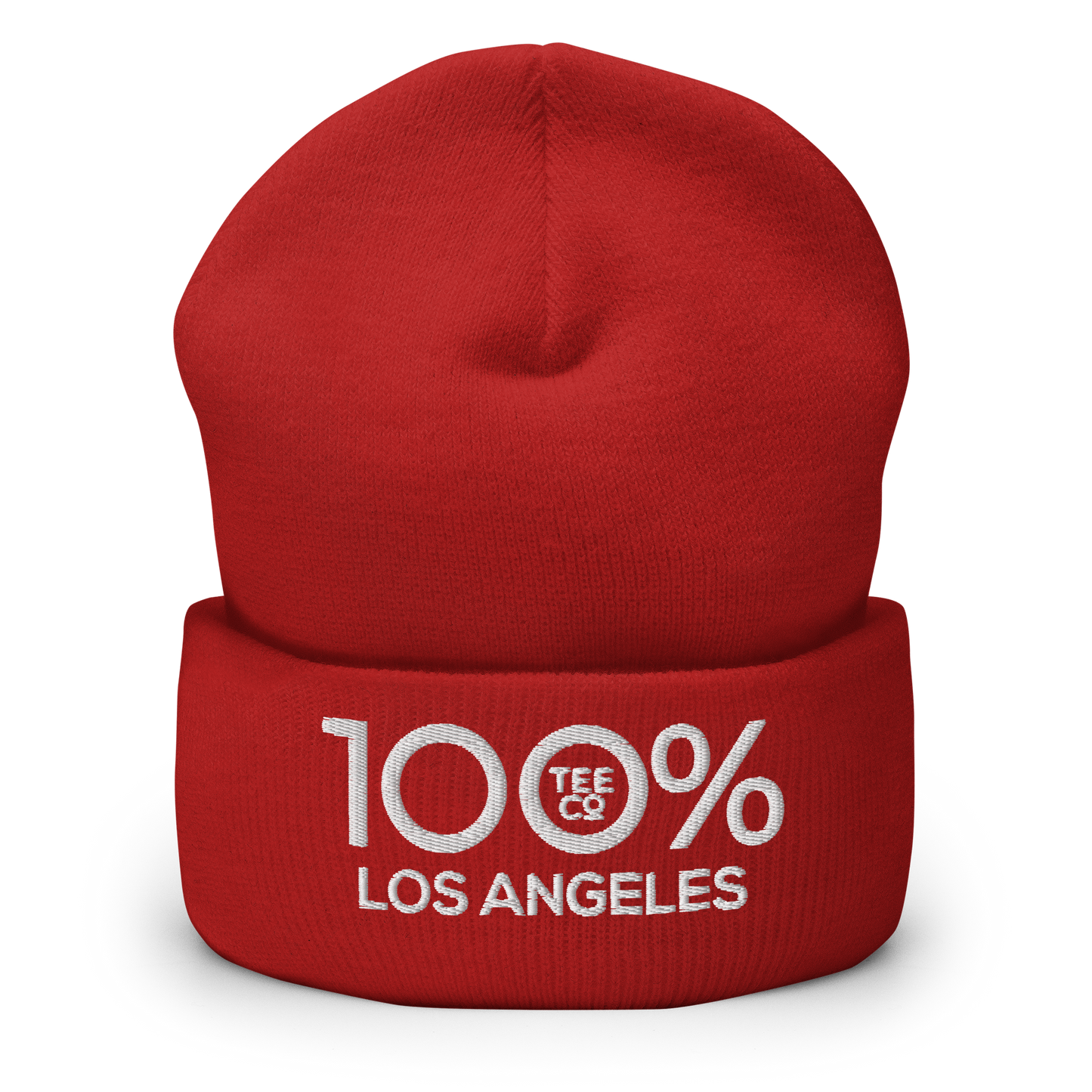 100% LOS ANGELES Cuffed Beanie - 100 Percent Tee Company