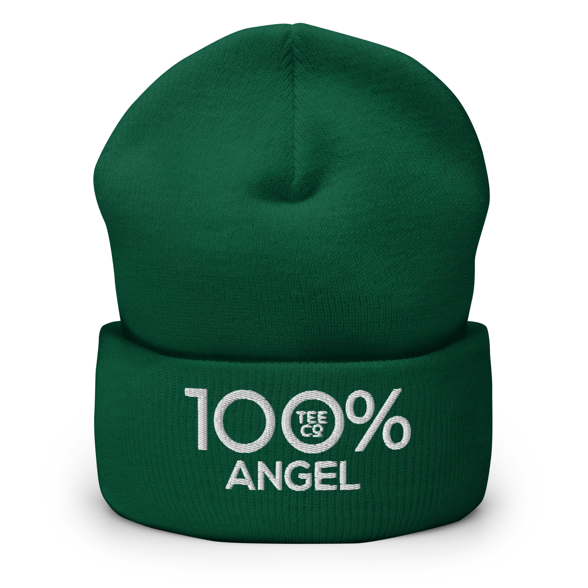 100% ANGEL Cuffed Beanie - 100 Percent Tee Company