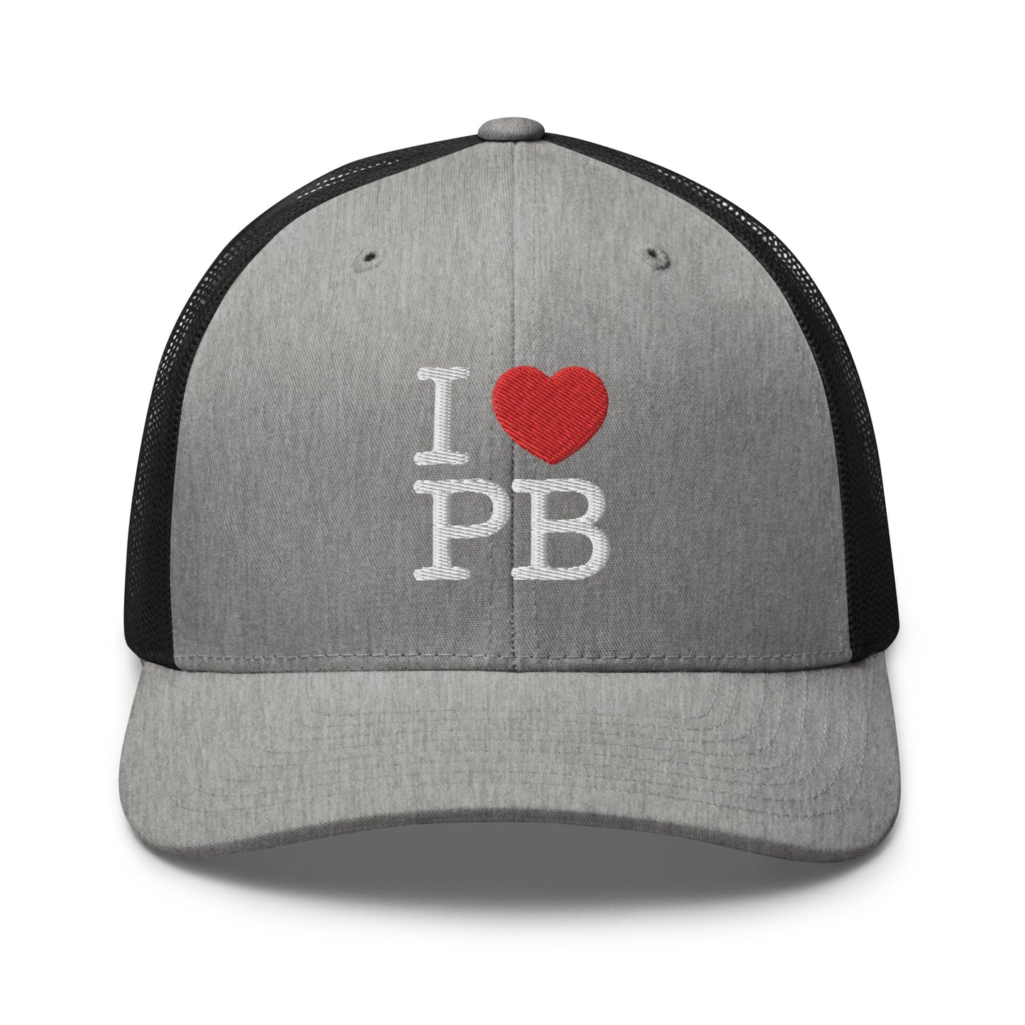 I Love PB (Pickleball) Trucker Cap