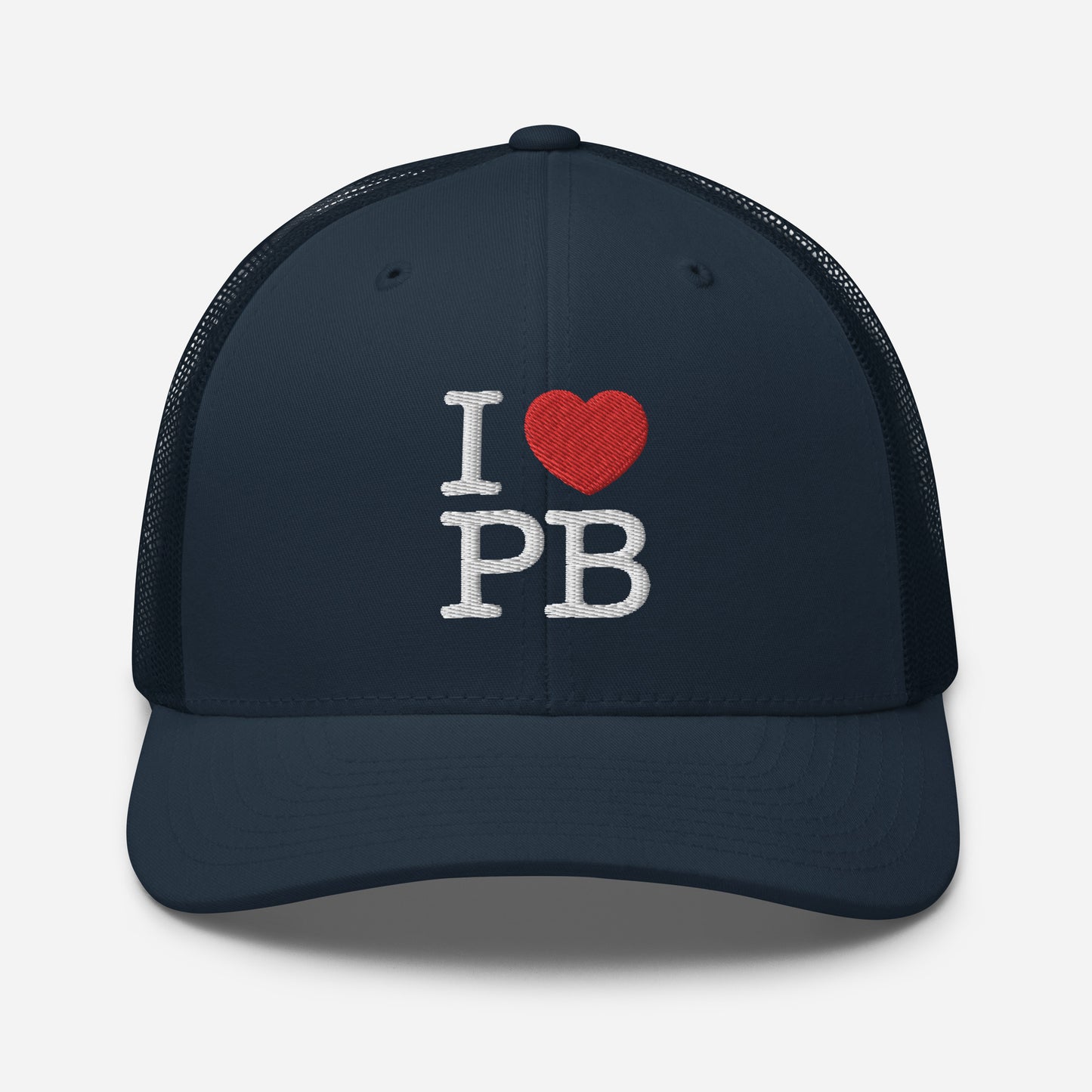 I Love PB (Pickleball) Trucker Cap