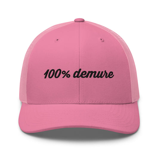 100% demure Trucker Hat