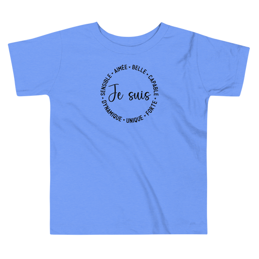 Je Suis... Toddler Short Sleeve Tee