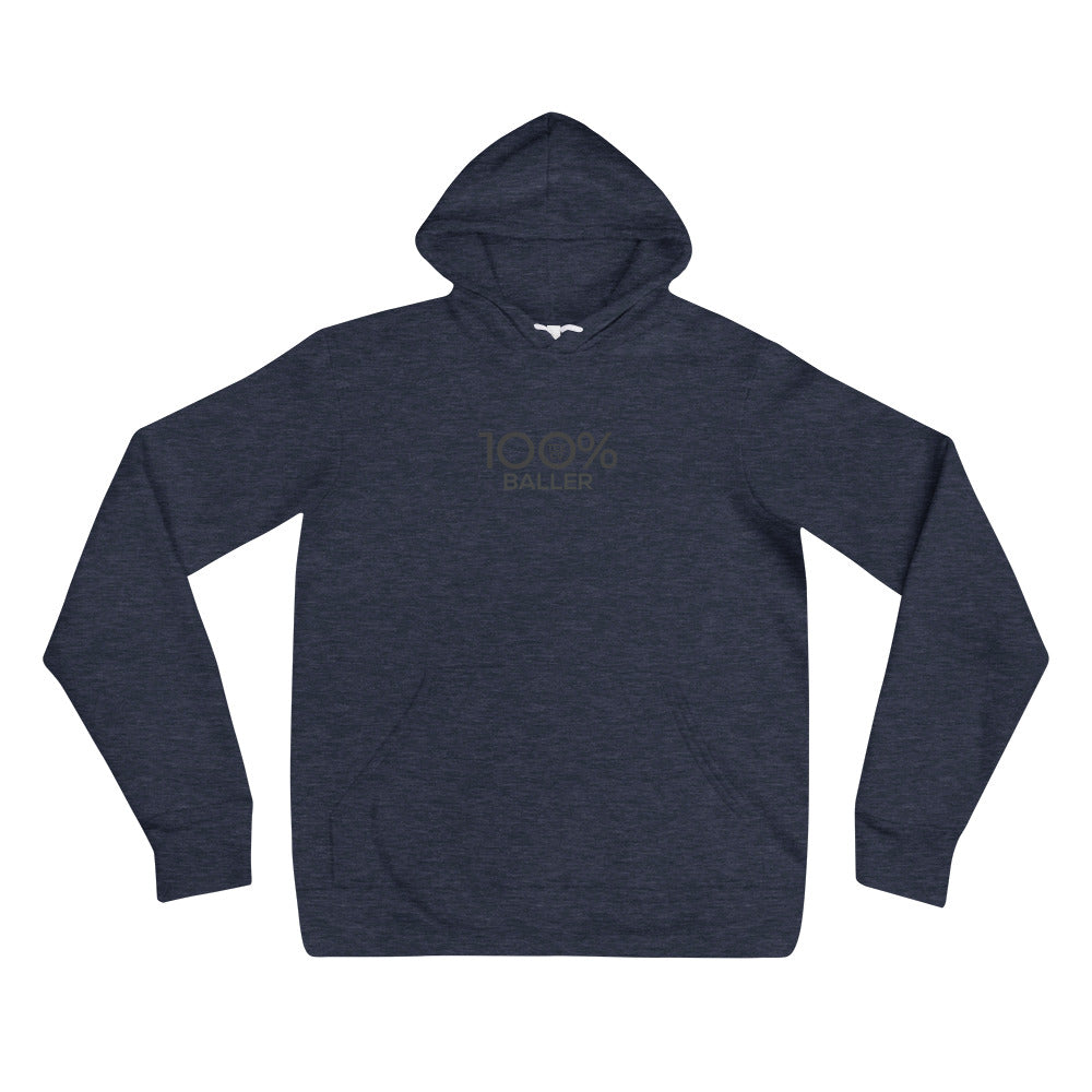 100% BALLER Unisex Hoodie