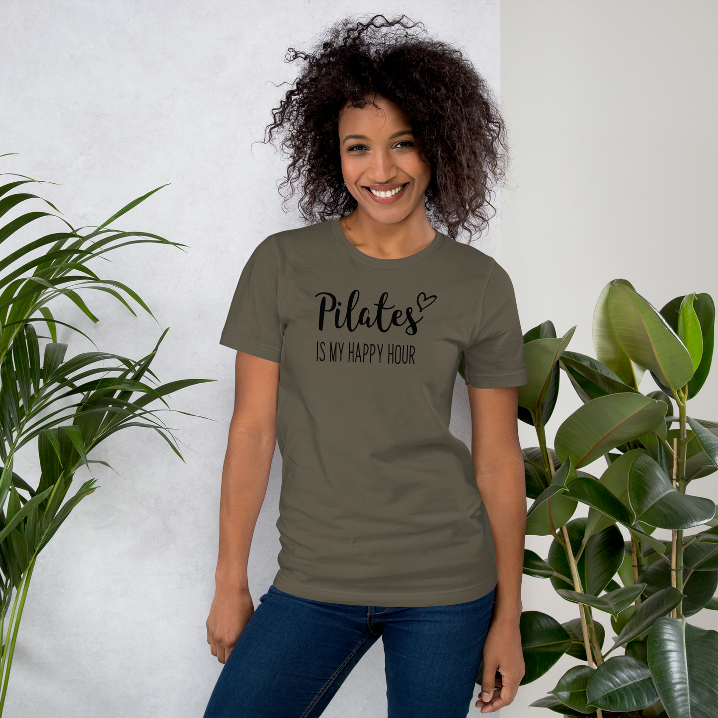 Pilates is my Happy Hour Unisex Tee Shirt