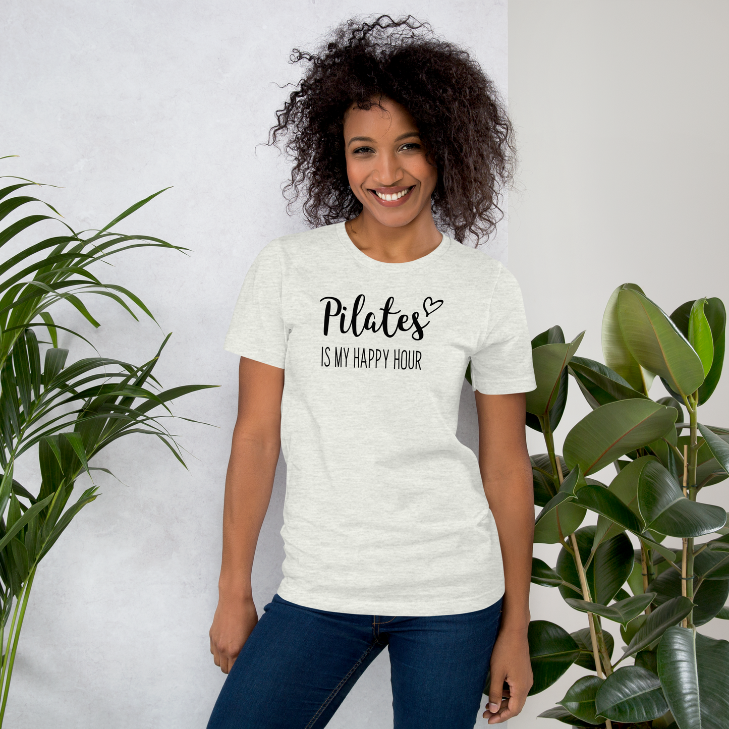 Pilates is my Happy Hour Unisex Tee Shirt